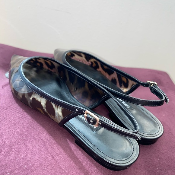 Cheetah Print Nine West Flats - Picture 6 of 8